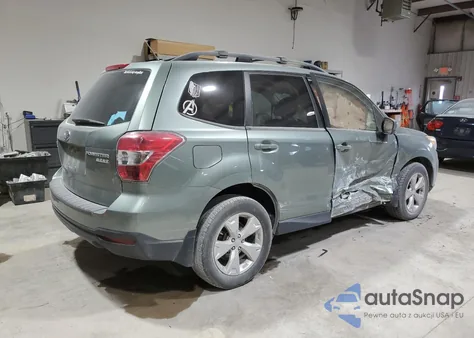 2015 Subaru Forester 2.5I Premium from USA, damaged, VIN JF2SJADC2FH528554
